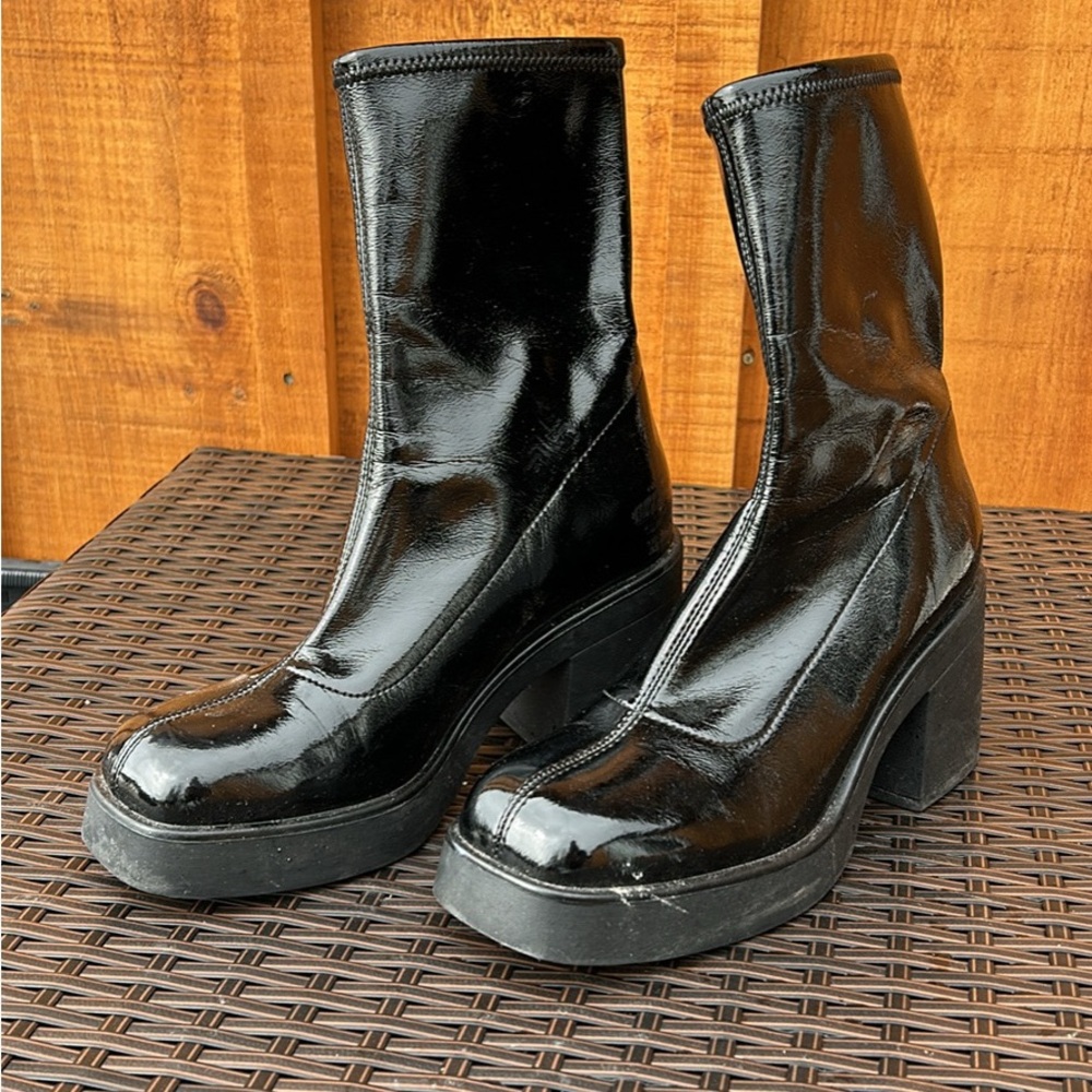 Call it Spring Black Heel Boots